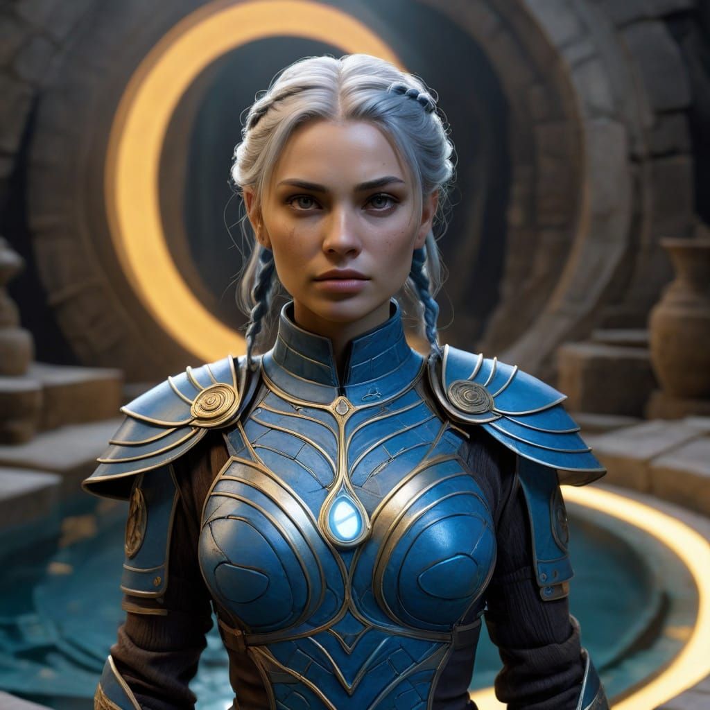 Cyberpunk Concept Art of Harmonization Cascade Activation