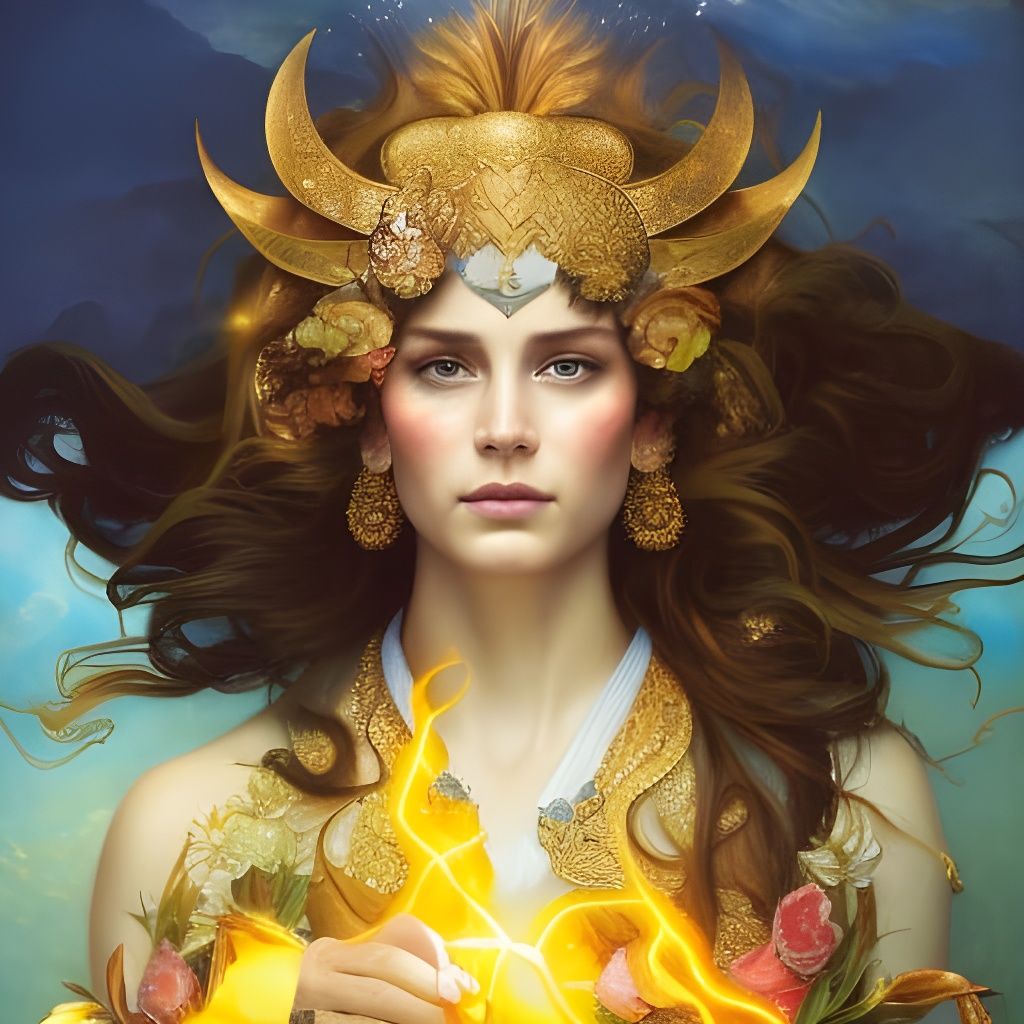Lady Mari: Goddess of Lightning and Fire