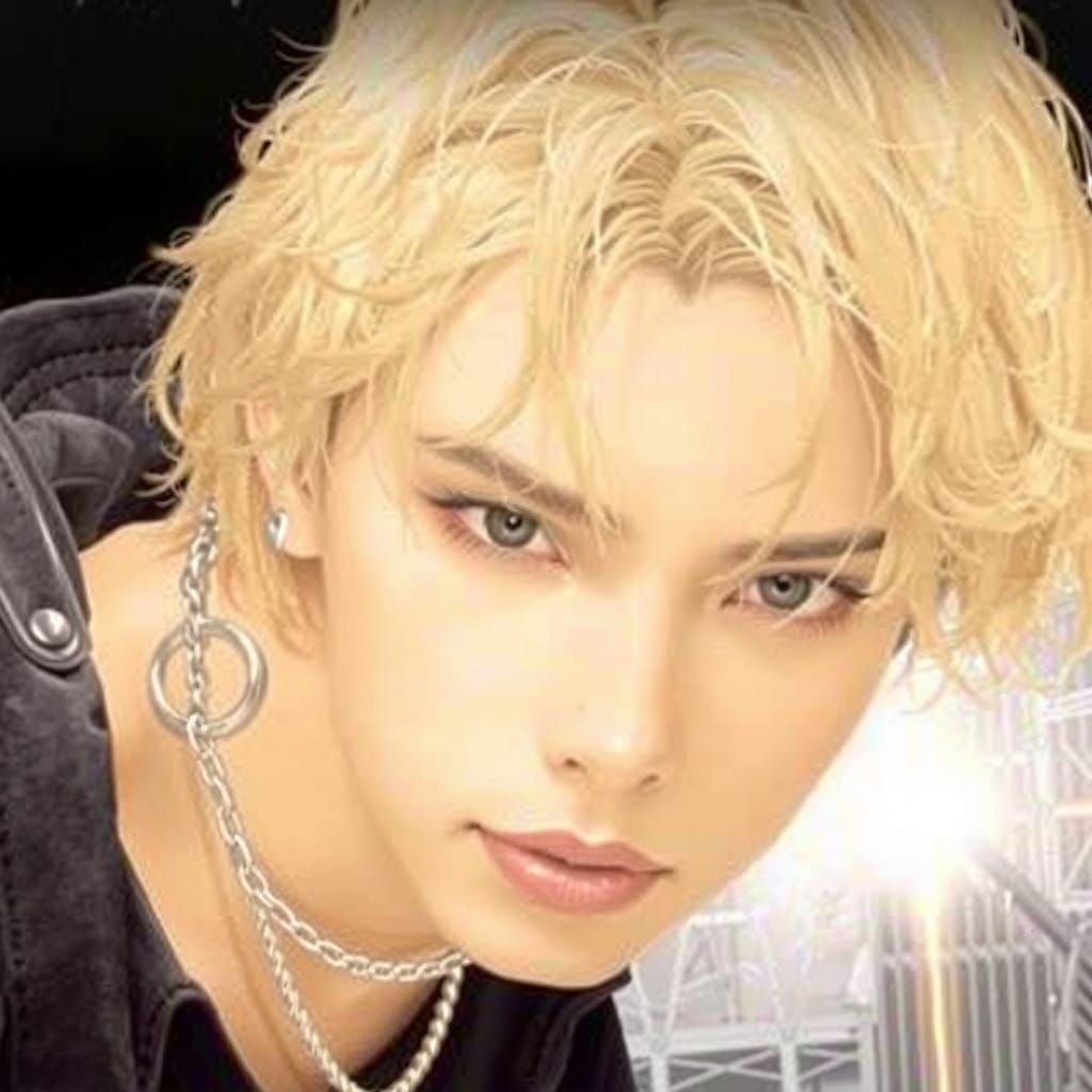 Cyberpunk Singer in Neon Graffiti Cityscape