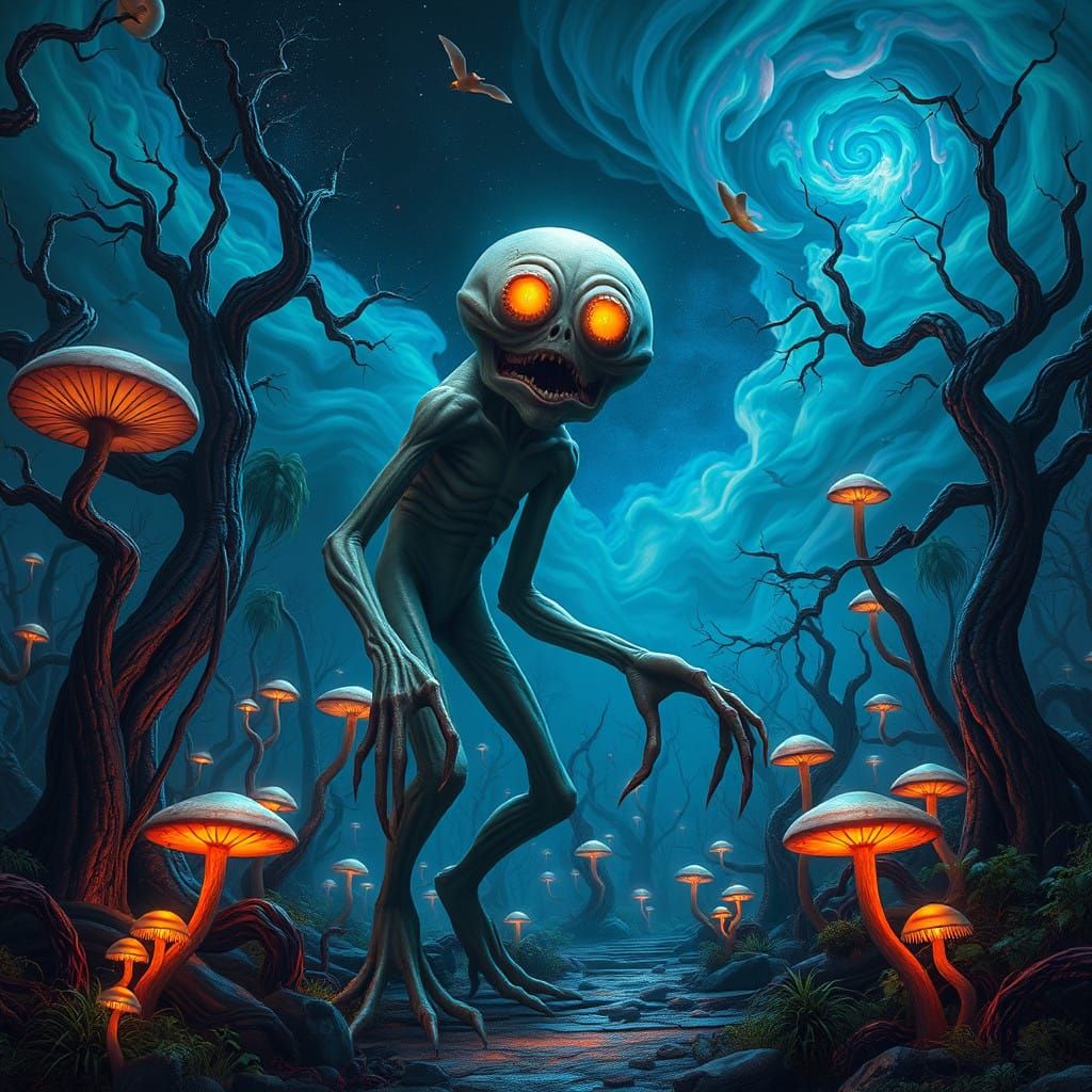 Ethereal Horror from a Starry Abyss