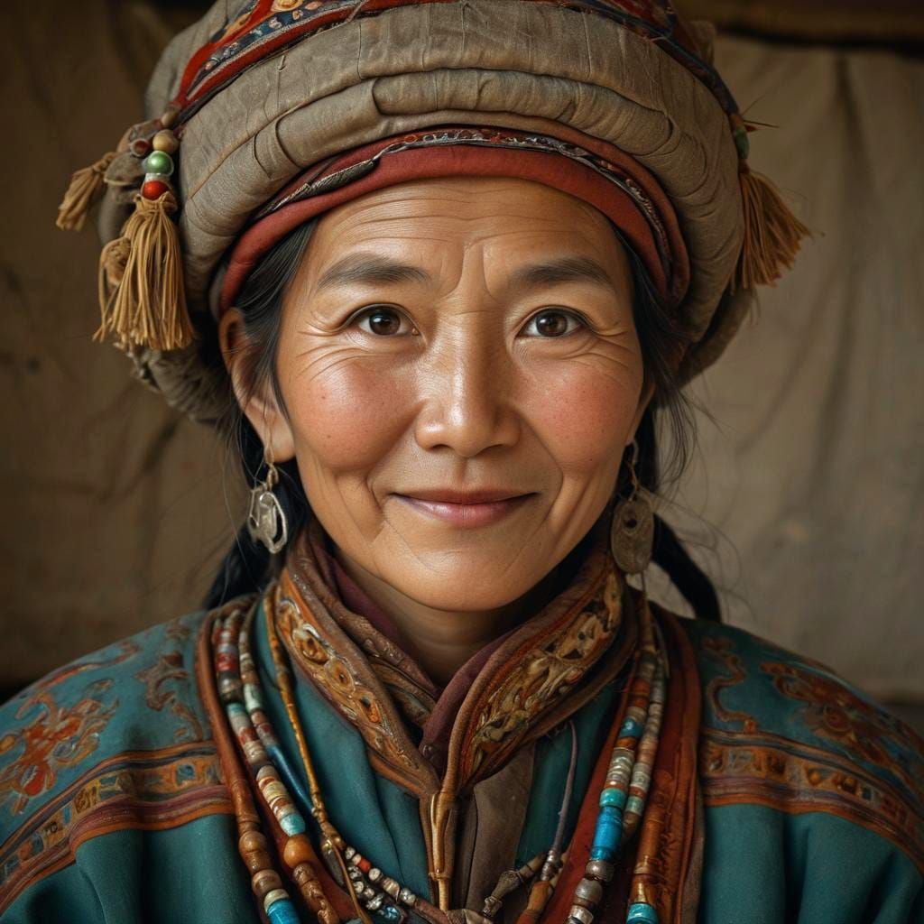 Mongolian Woman