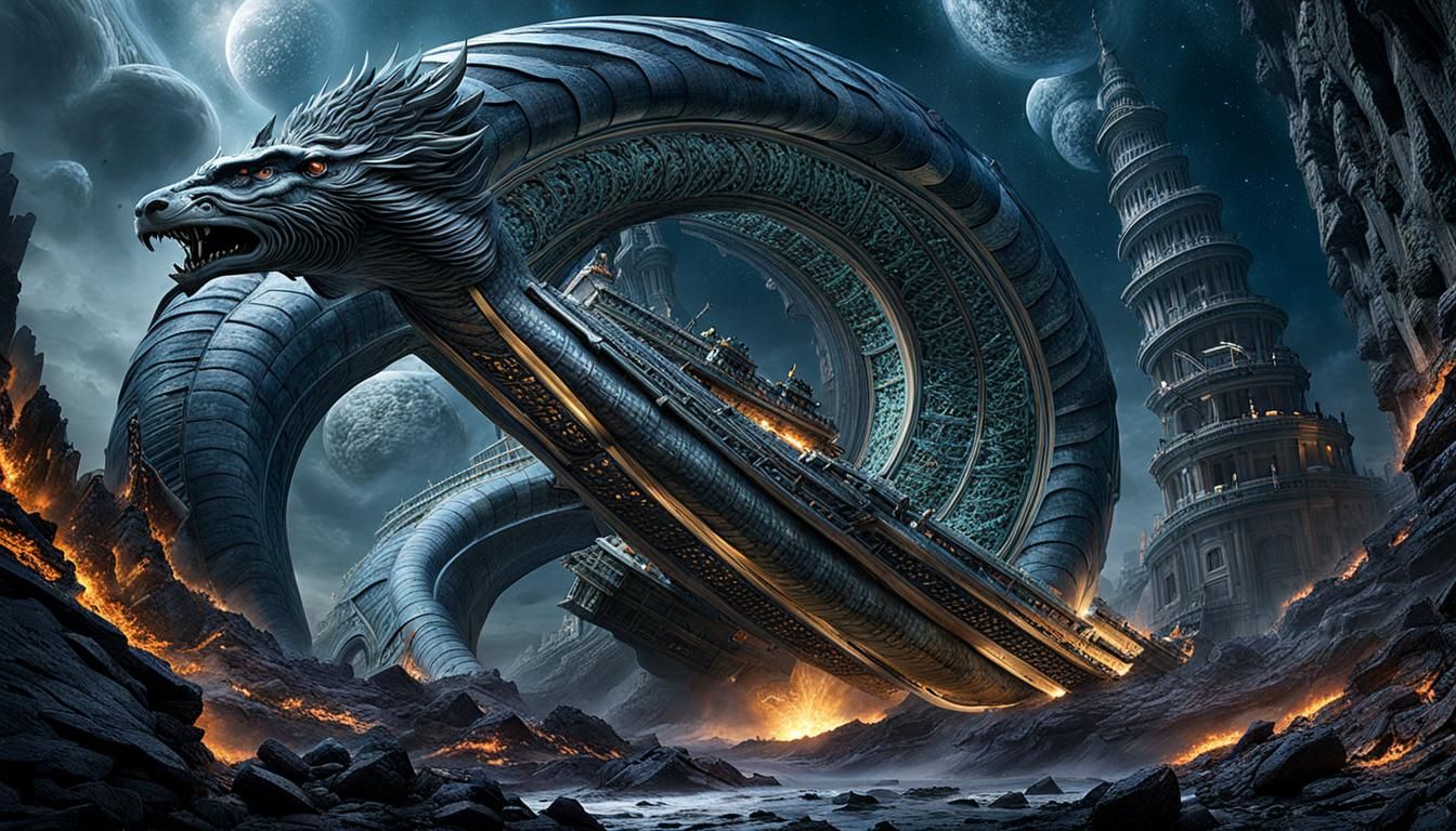 Infant Hercules Strangling Snakes Sent by Juno