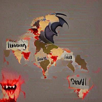 AI Interpretation of a Country as Evil