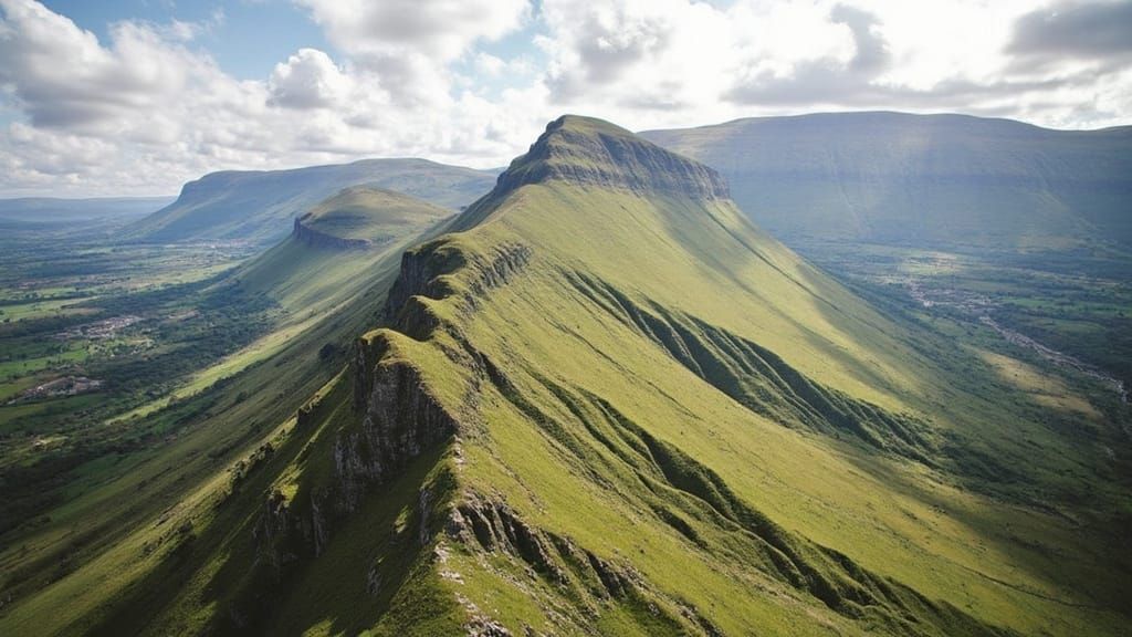 Ben Bulben in a Dystopian Landscape