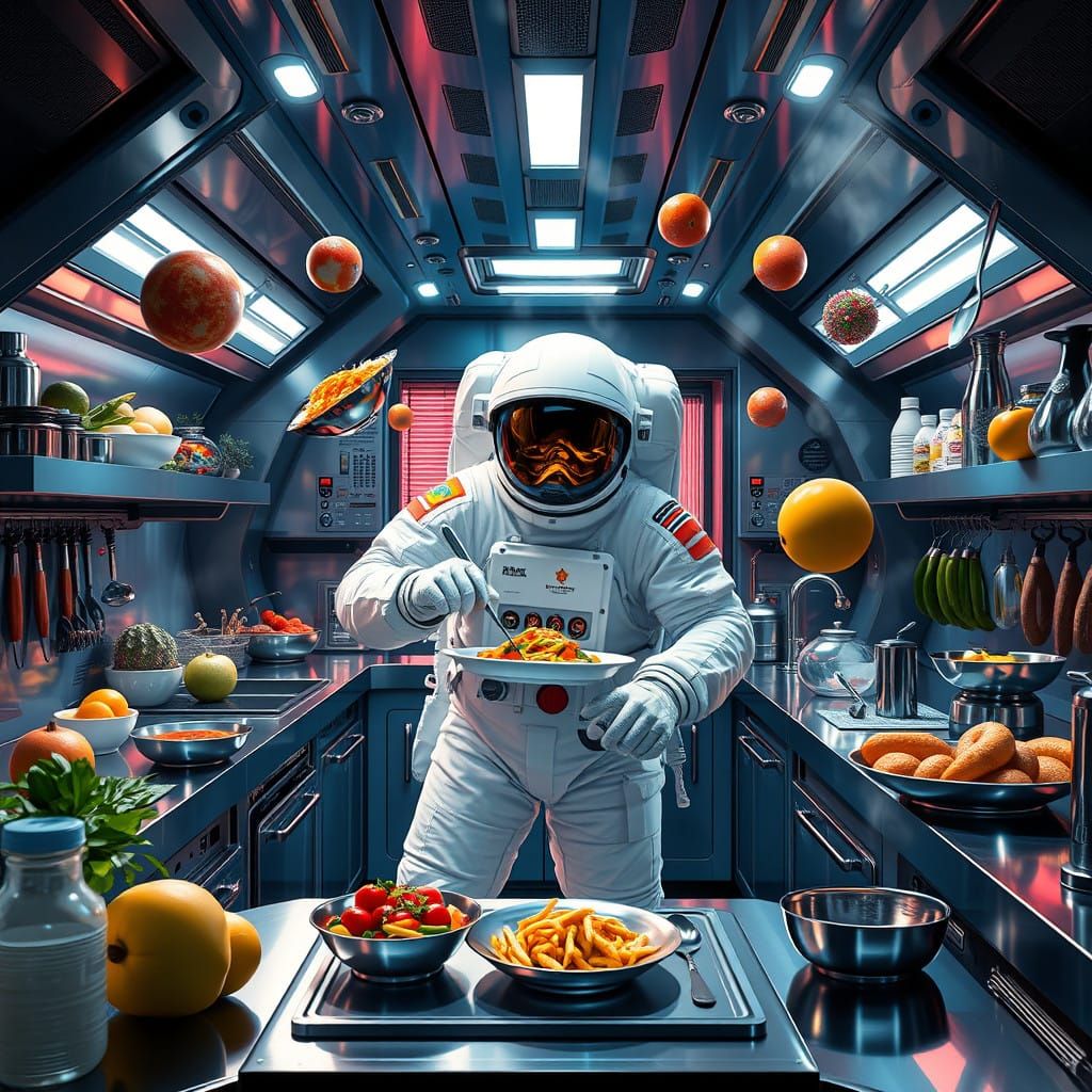 Future Food in Zero Gravity Cooking Class