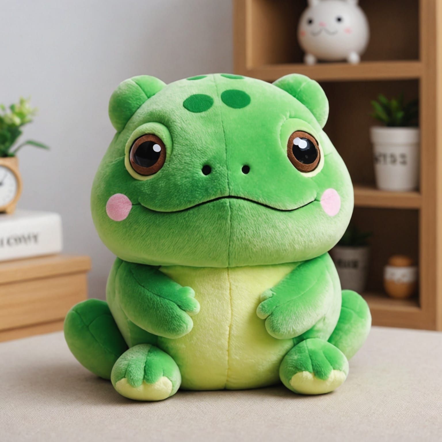 Chibi Chubby Frog Plushy: A Charming Collectible