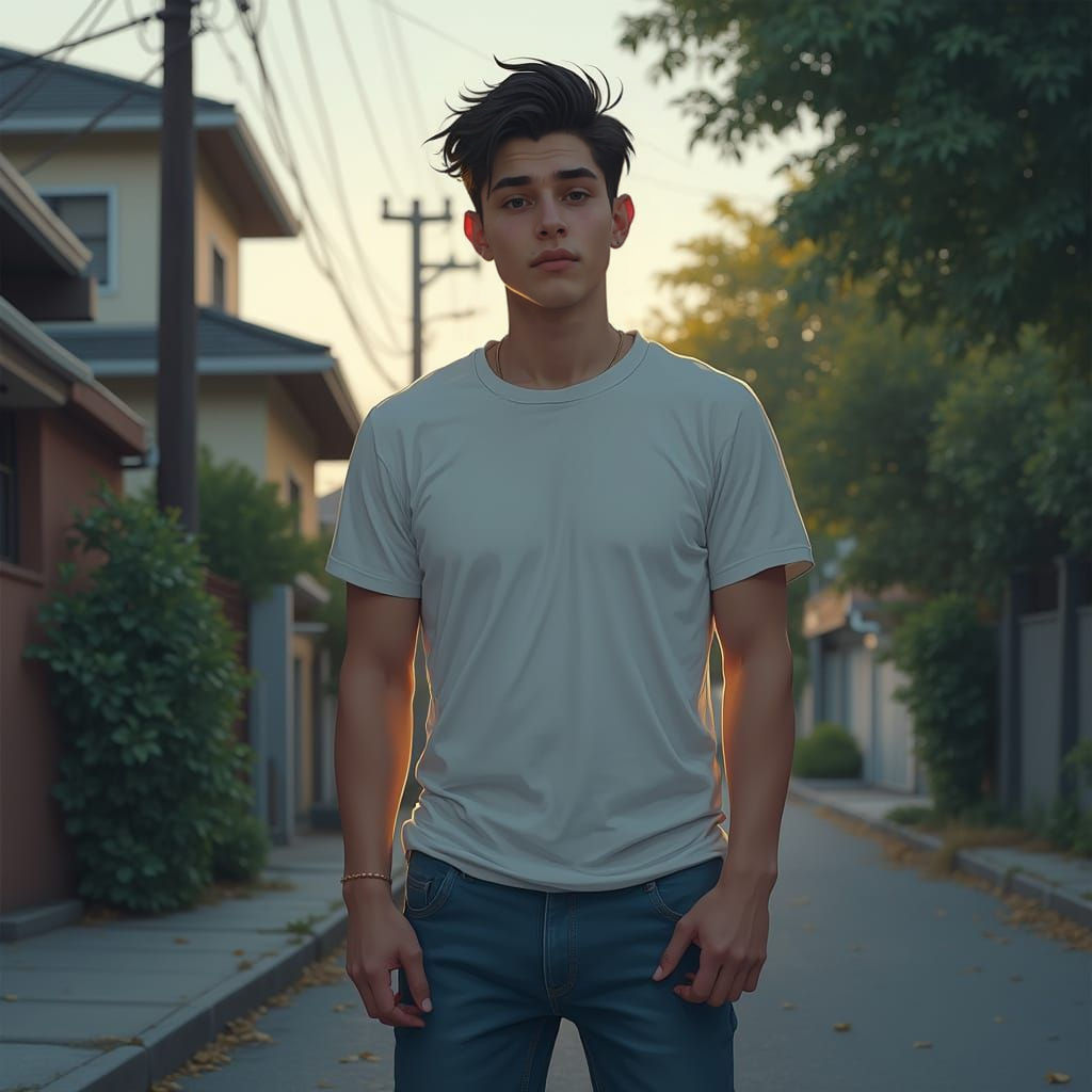 A Neutral Portrait of a Young Adult