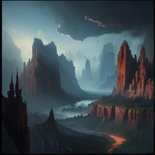 Chuck Norris Fantasy Concept Art in 8k