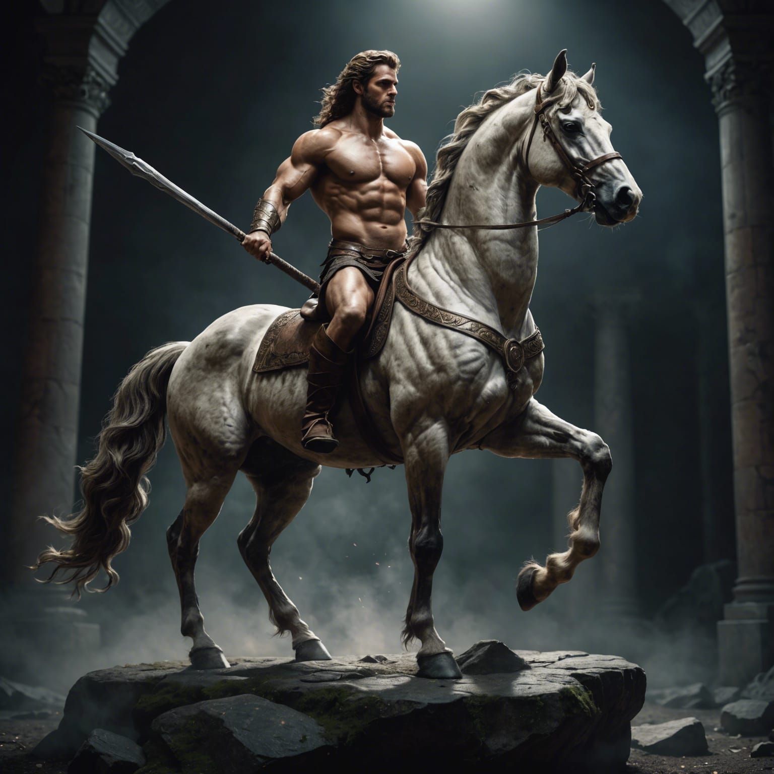 Detailed Centaur from Greek Mythology in 8K