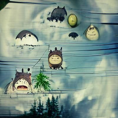 My Neighbor Totoro: A Whimsical Forest Spirit