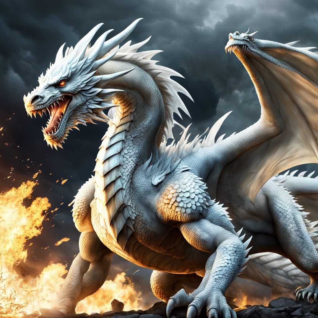 White Dragons Emerge Victorious from the Ashes