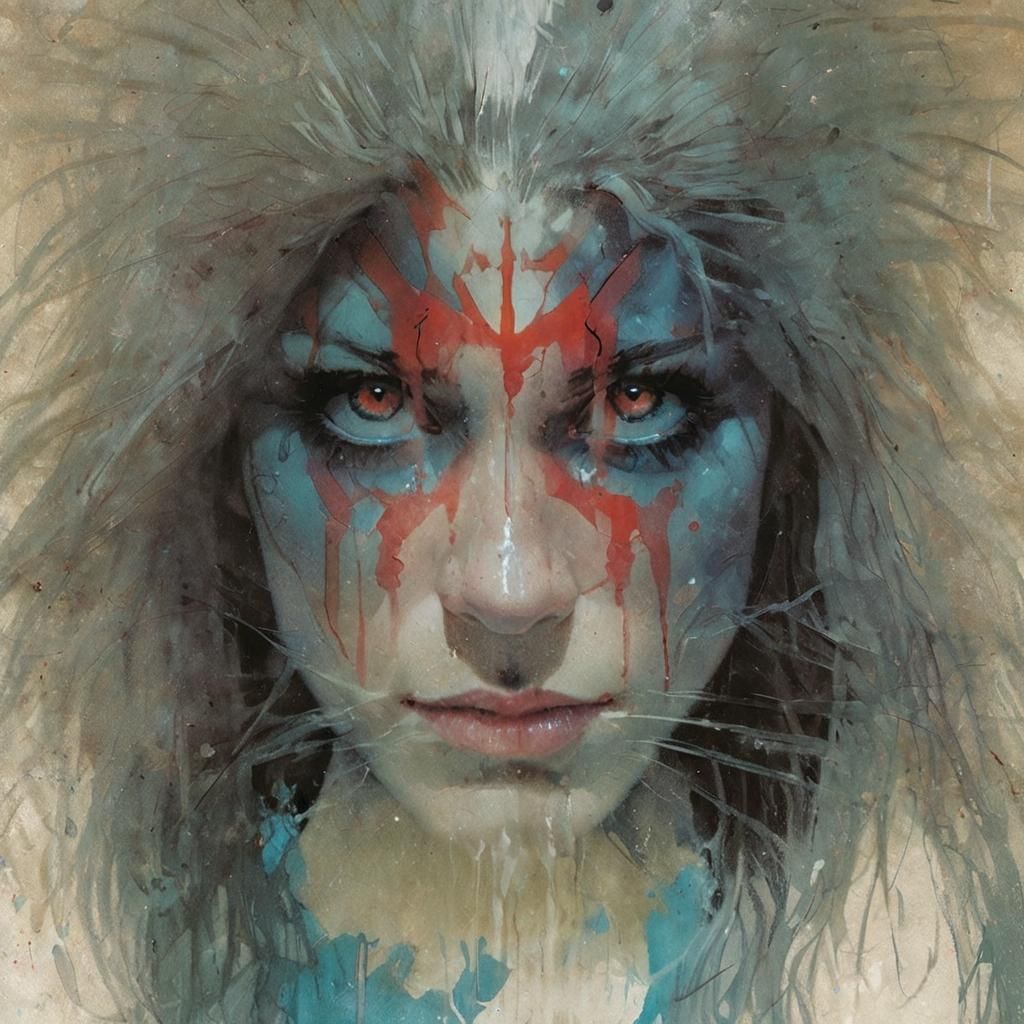 Dynamic Comic Book Cover Art Illustration