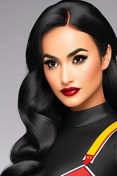Veronica Lodge Comic Book Art Portrait