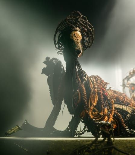 Surreal Stopmotion Wraiths in Hyperdetailed Cinema