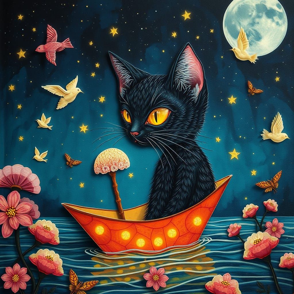 Surreal Princess in Dreamlike Landscape with Pastel Colors a...