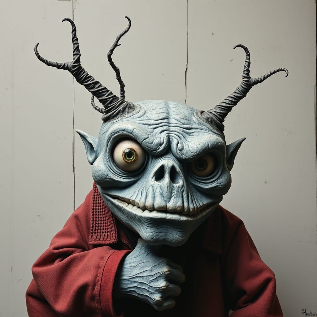 AI Generated Image of the Concept Weird