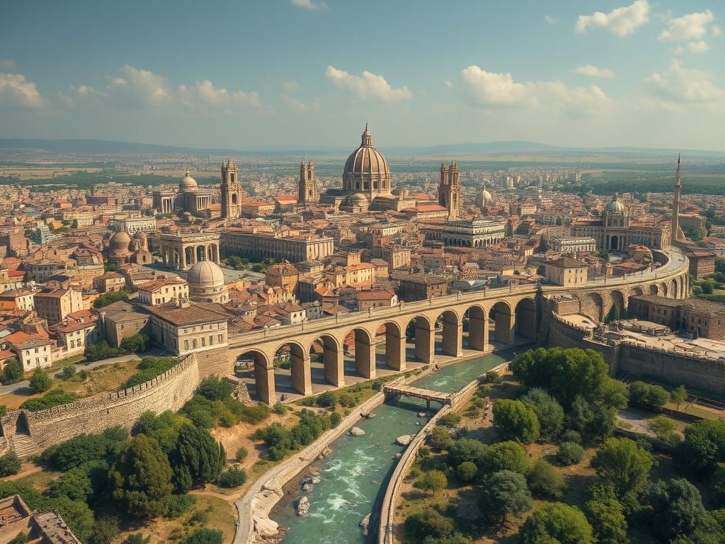 Ancient Rome's Futuristic Metropolis