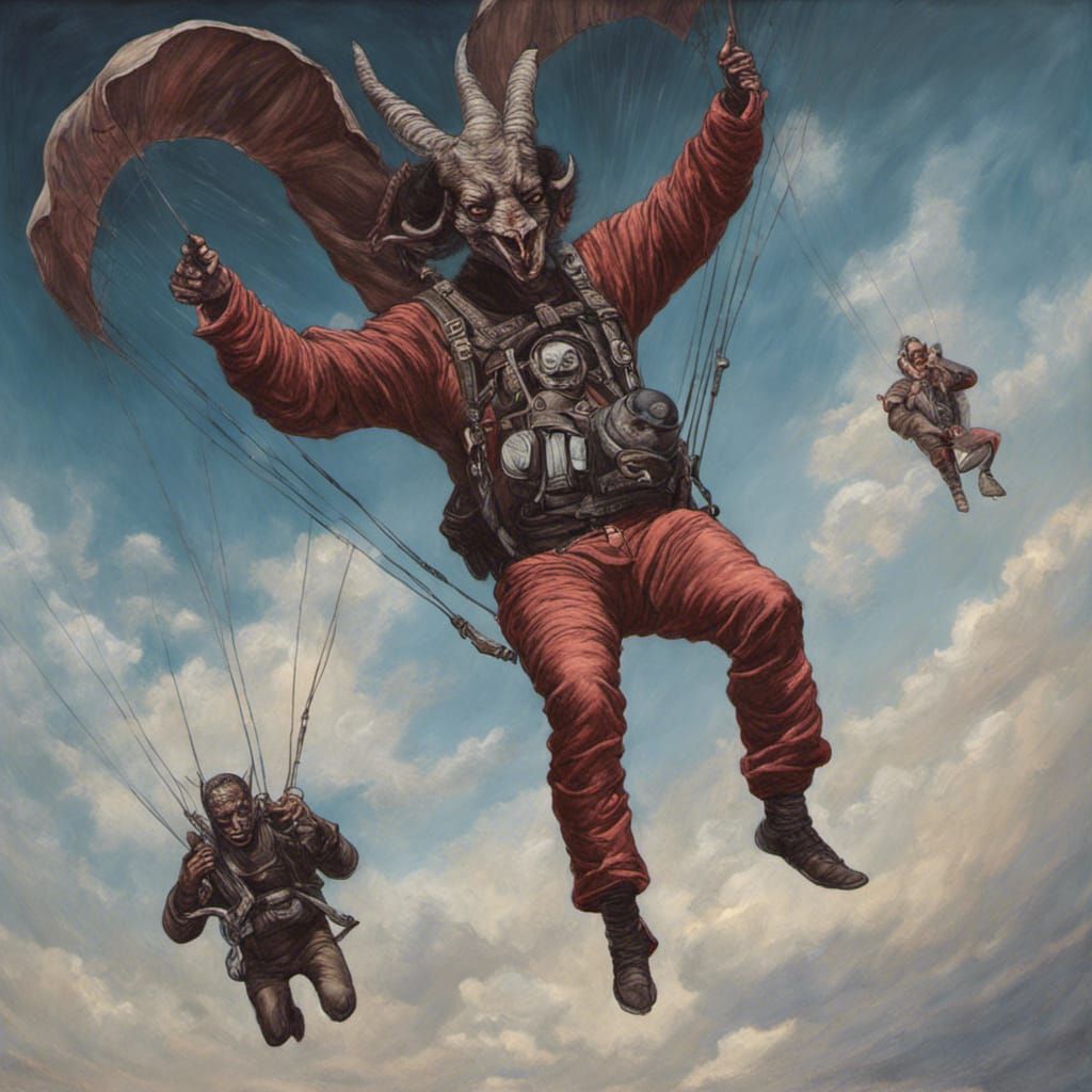 Baphomet goes Skydiving IV