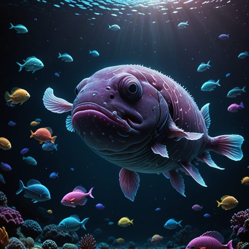 Deep Sea Horror in Dark Fantasy Style