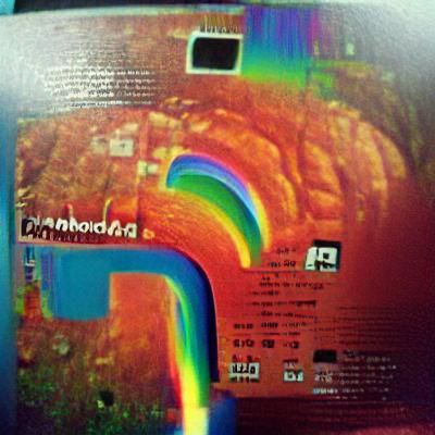 Radiohead In Rainbows Album Art: Digital Rendering