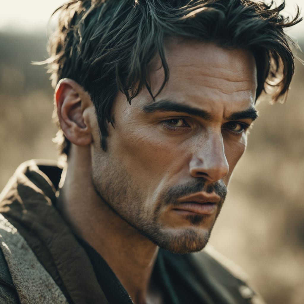 Masculine Portrait of a Modern Sigma Boy