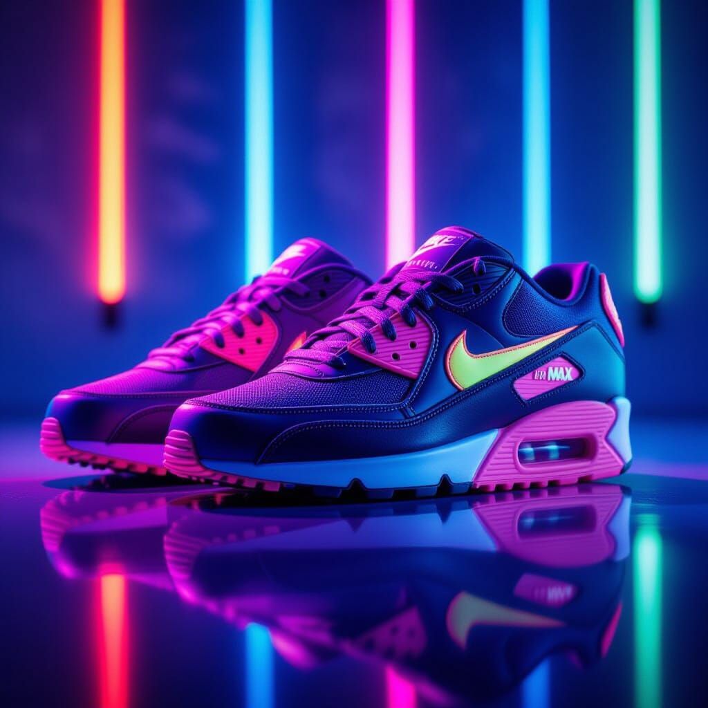 Nike Air Max 90 in Vibrant Neon Light