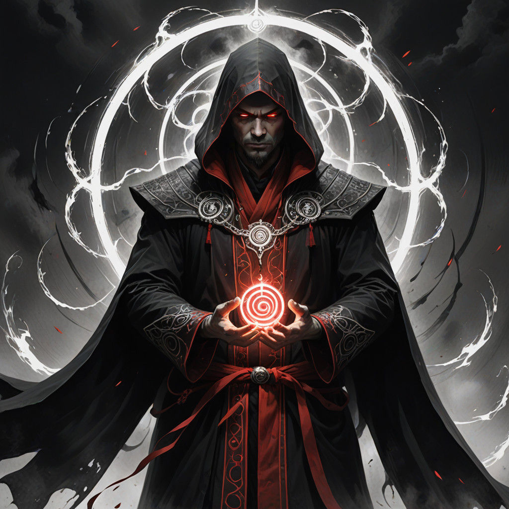 Torn Chaos Mage in Duel-Toned Splendor