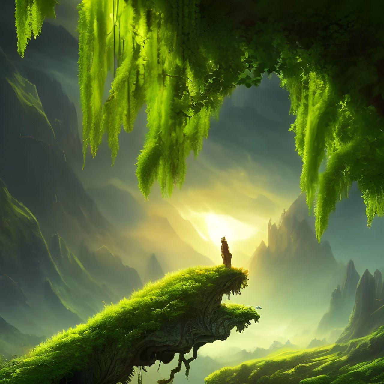 🌱🌿☘️🍀 Sharp contrast, high black point, Deep depth of fie...