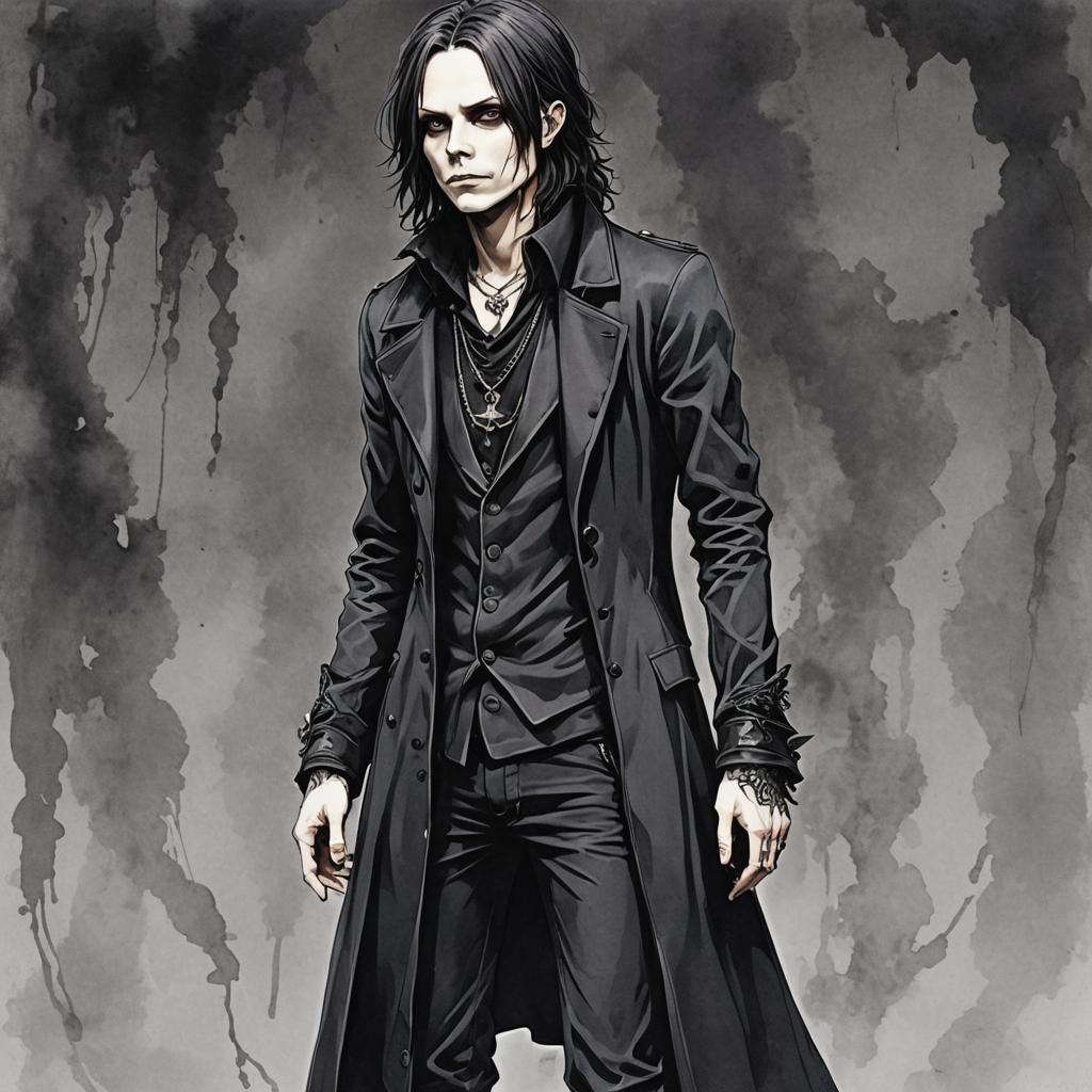 Anime Ville Valo Full Body Portrait