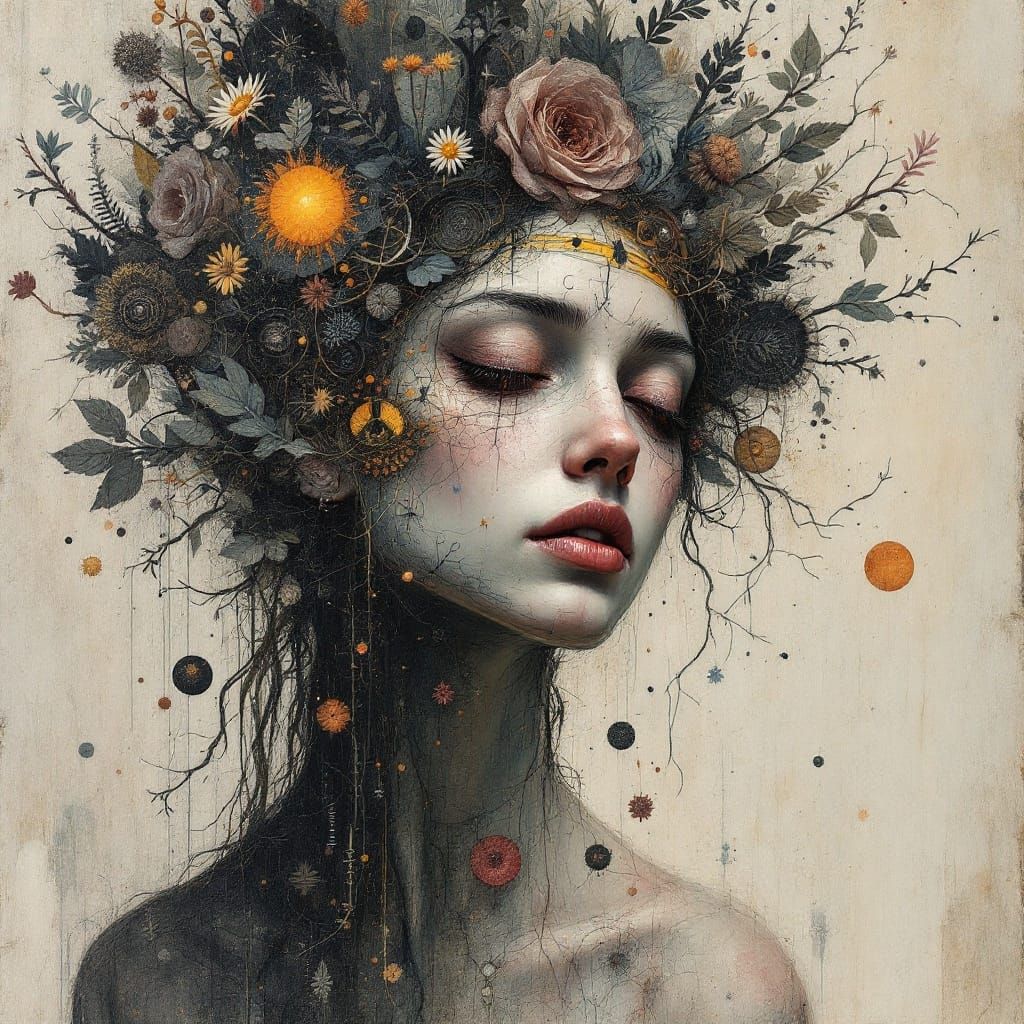 Surreal Abstract Expressionist Artwork Depicts Enduring Pain...