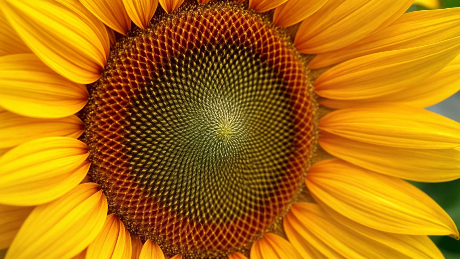 Vibrant Sunflower Fractal Masterpiece