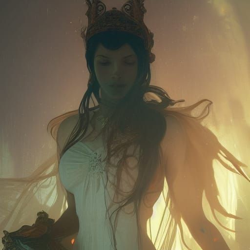 Erotic Heresy: Moonlit Sins in Hyperdetailed Style