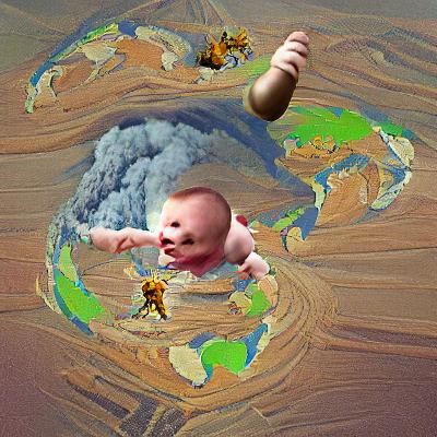 Giant Baby's Earthly Rampage