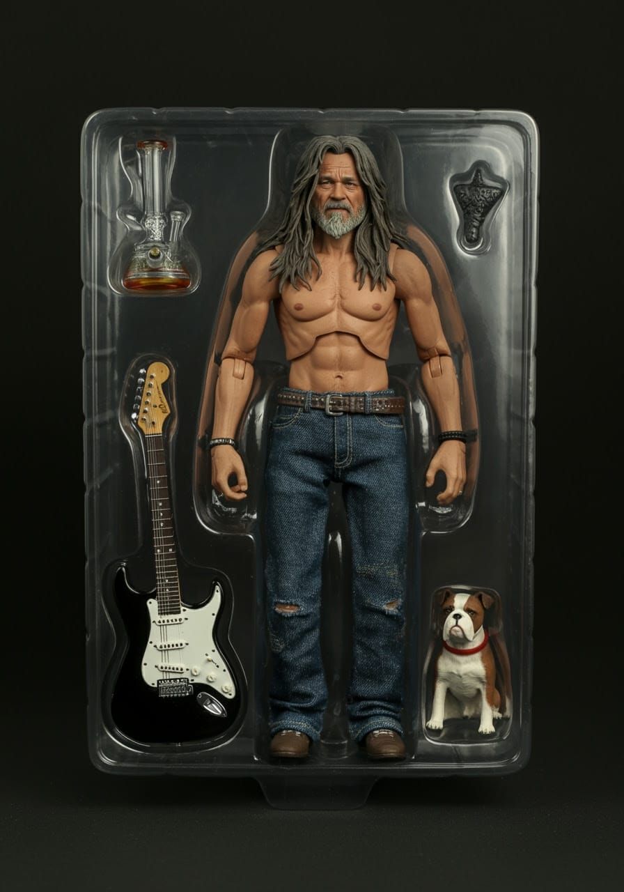 60s Man: Carefree, Devil-May-Care Action Figure with Accesso...