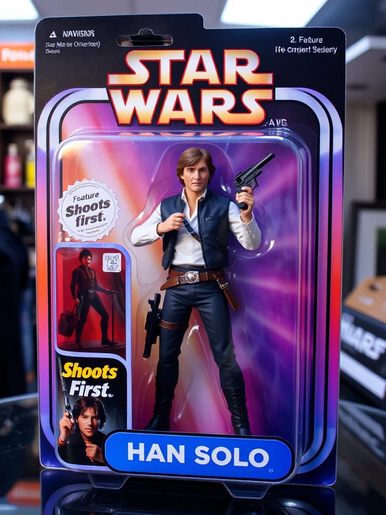 Han Solo: Heroic Sci-Fi Action Figure