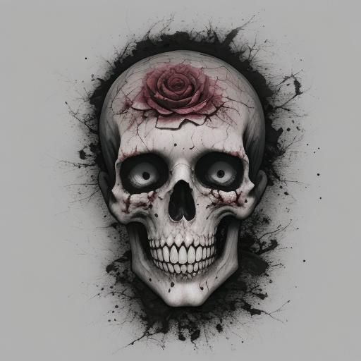 The Dead: An AI Generated Image