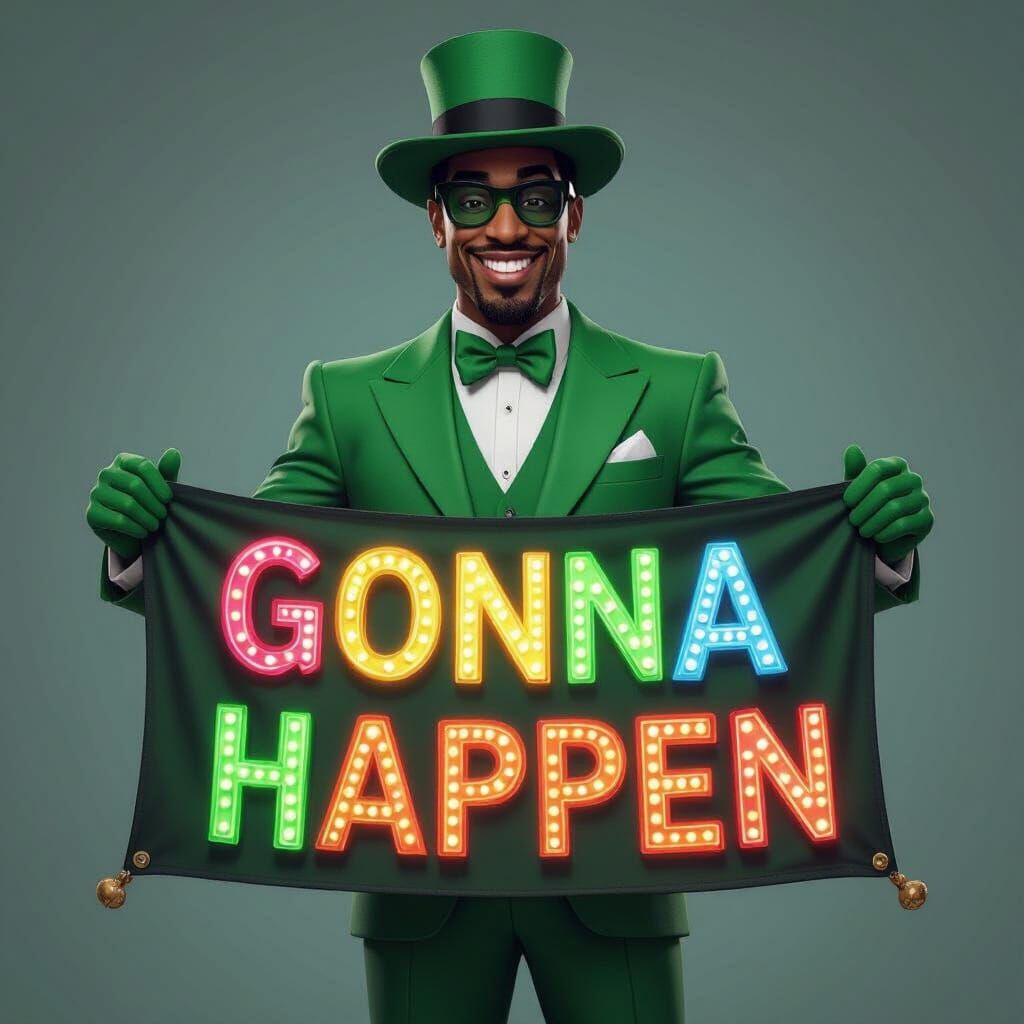 P Diddy as Riddler in Pixar Style