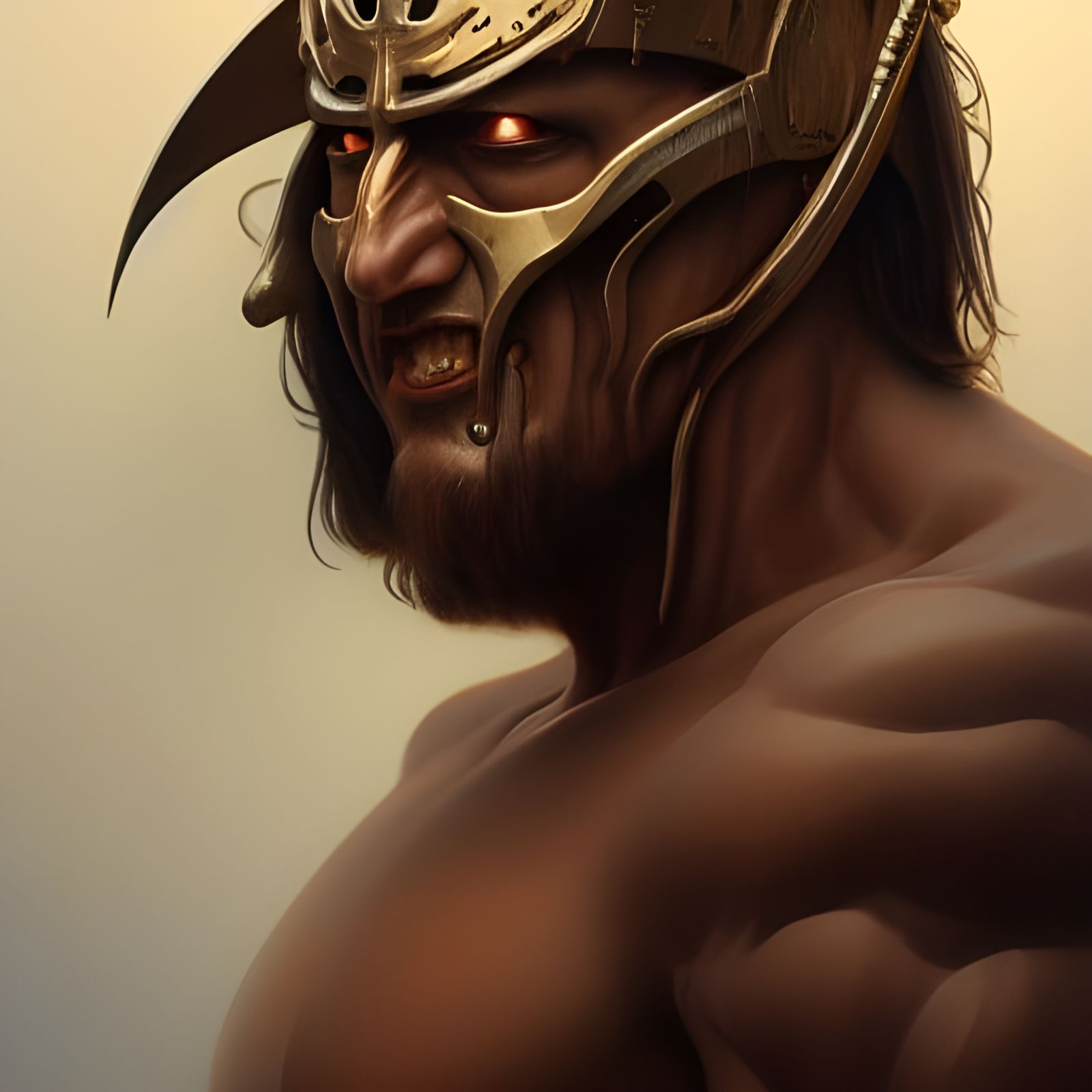 boris vallejo the dark jesus in apocalypto armour