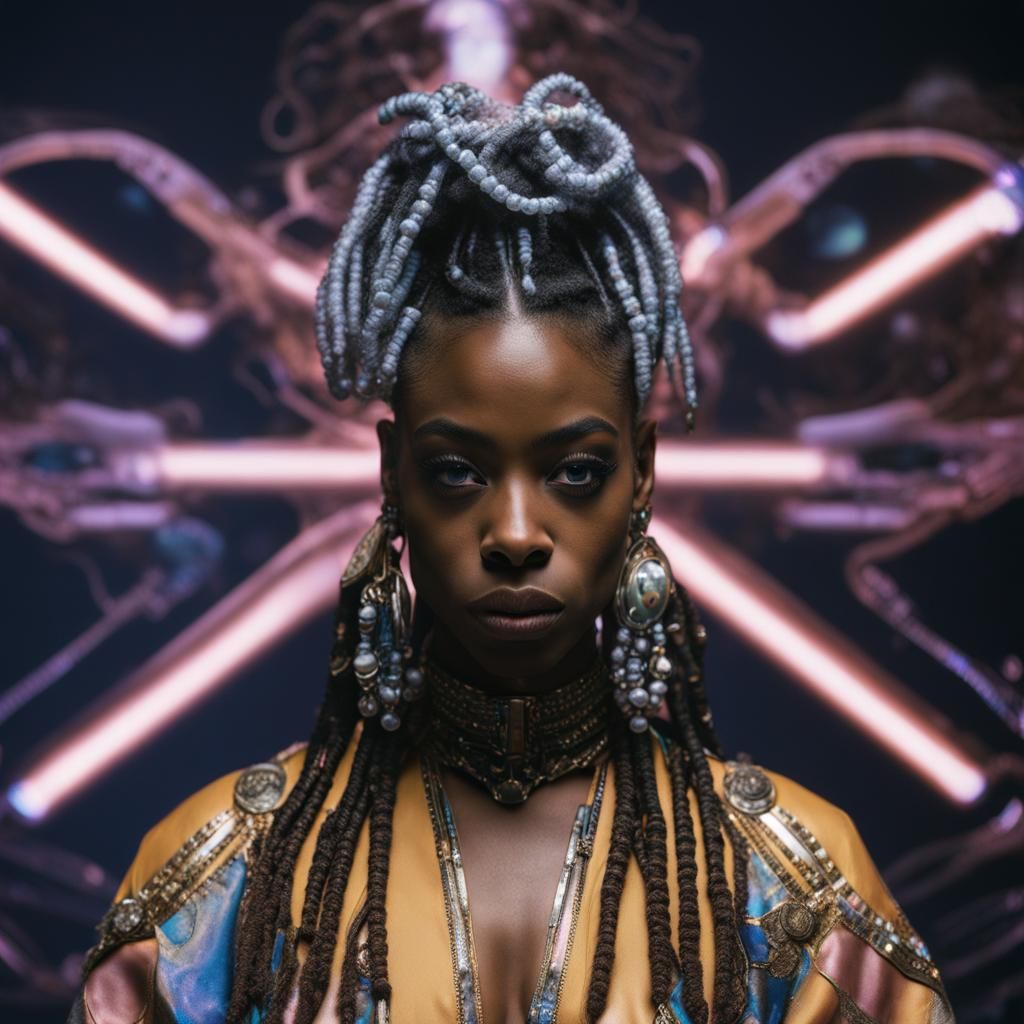 Identity Exploration in Ephemeral Cyberspace, an Afrofuturis...