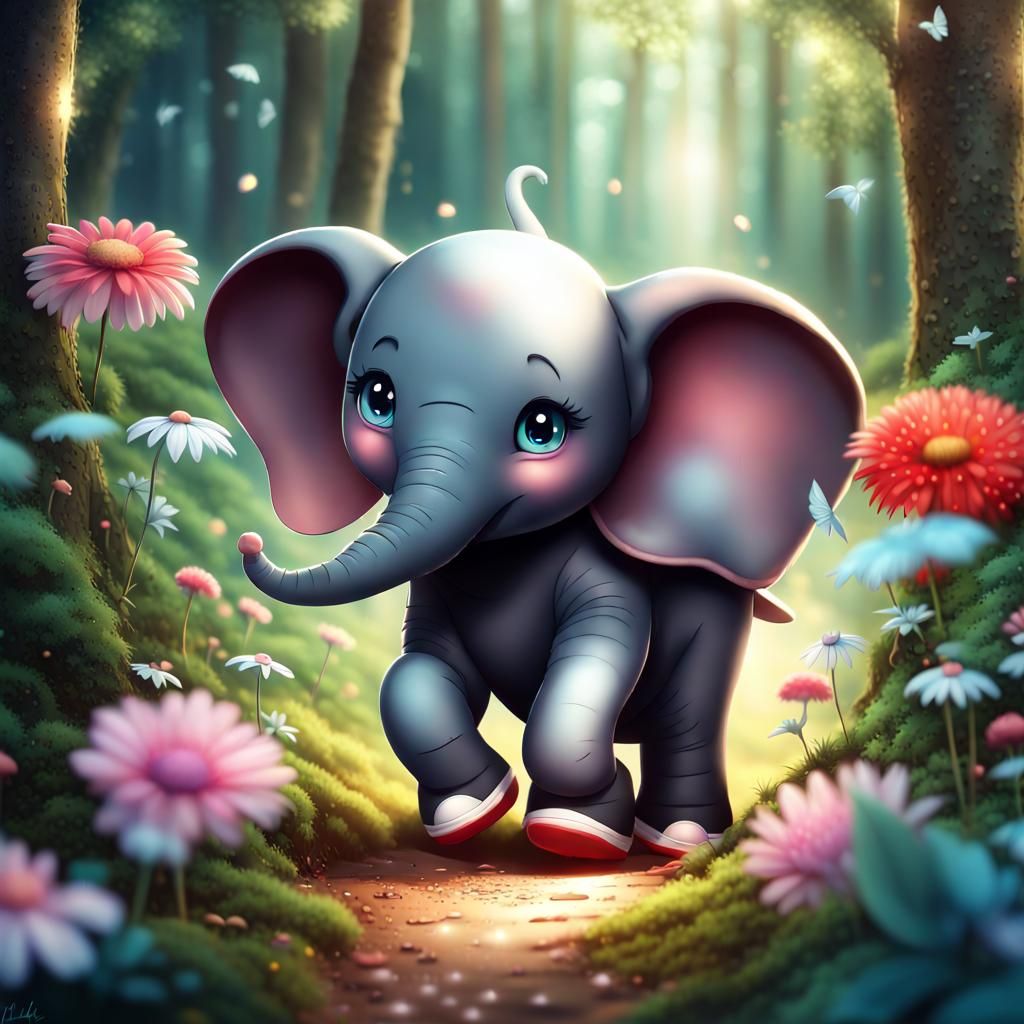 Cute. Elephant