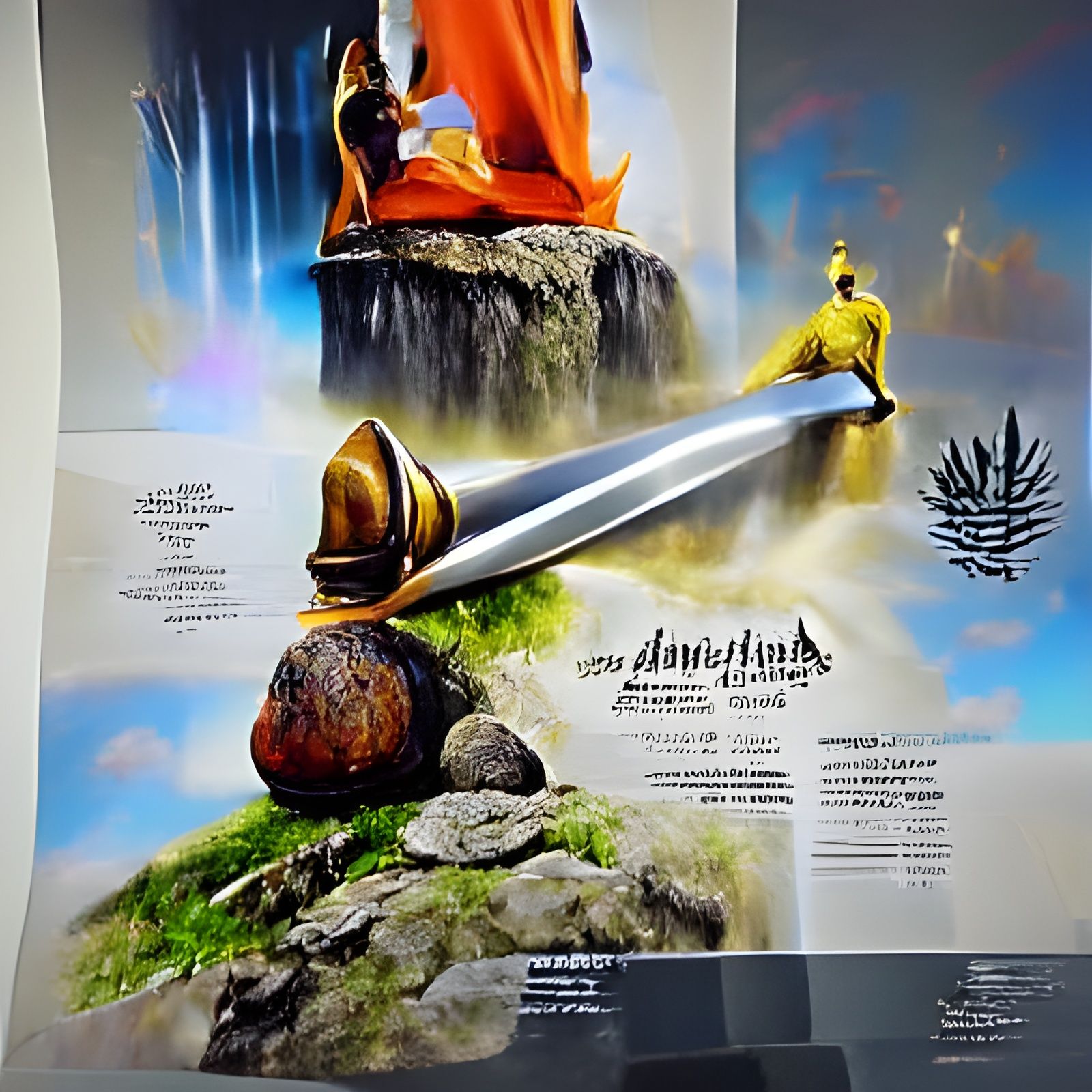 King Arthur Sword Meets King Kamehameha Stone