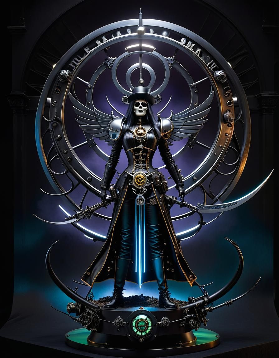 Heavy Metal Steampunk Cyber Goth
