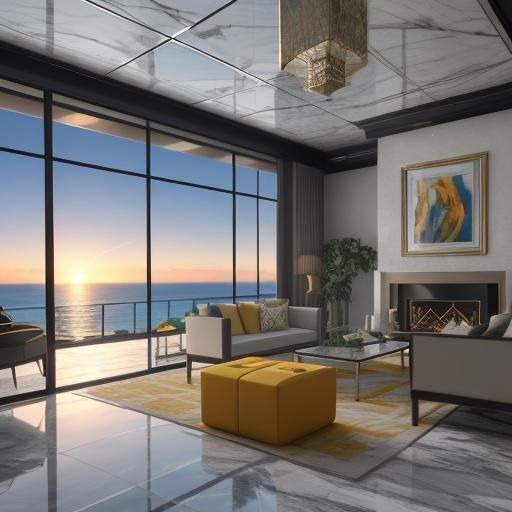 Quiet luxury 1970’s Malibu beach home pool large glass windo...