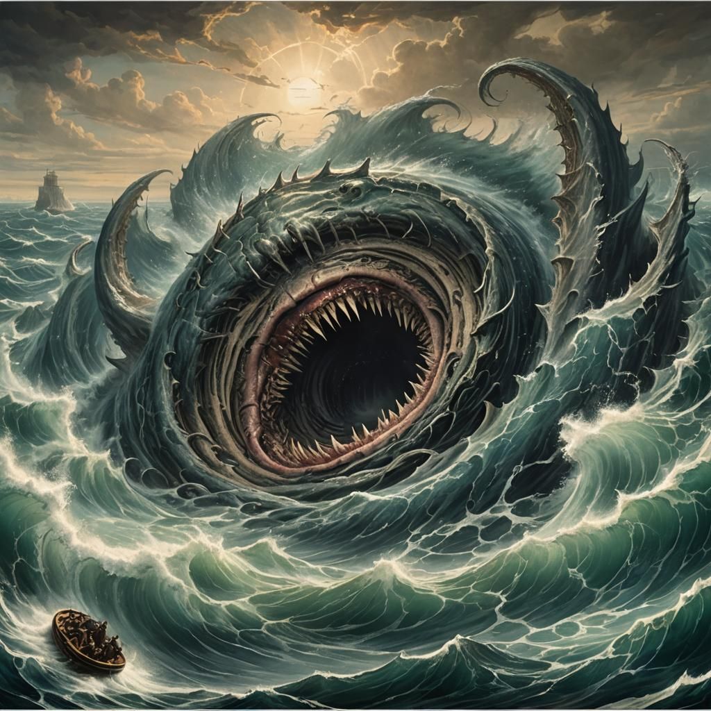 Charybdis: The Monstrous Whirlpool of Legend