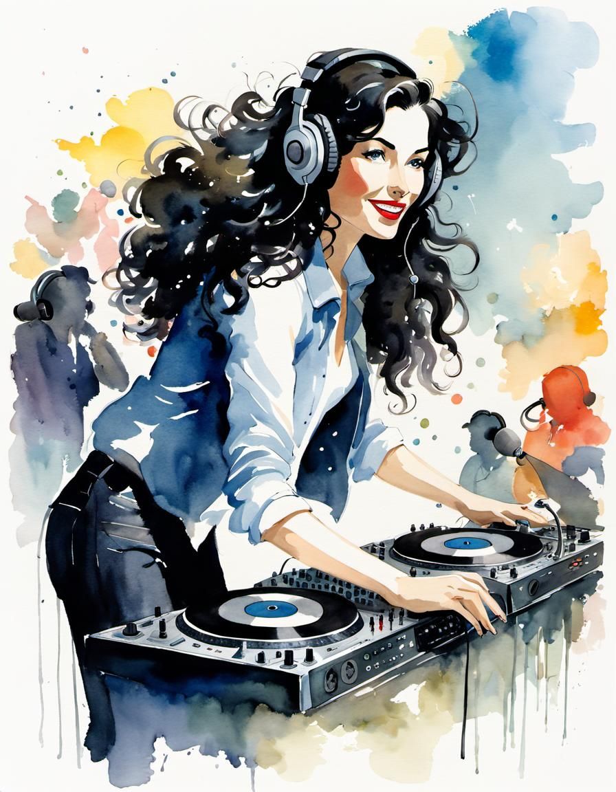DJ woman