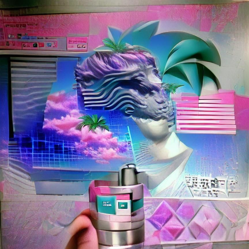 Vaporwave Aesthetic Image