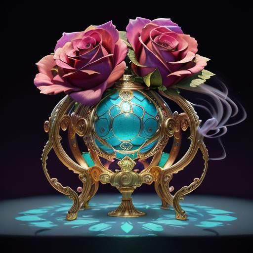 Roses In Gold 1