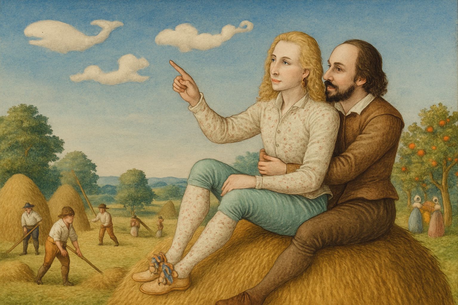 Will gathers ideas wherever he can.

Time: 1592, location: a...