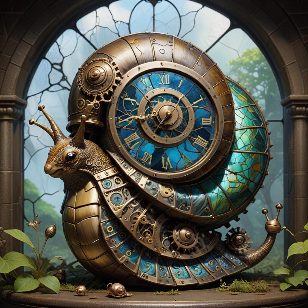 Giant Clockwork Snail of Hollow Glen