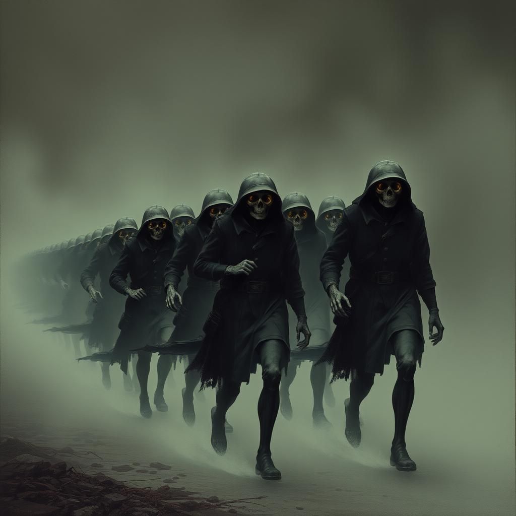 And that's when the dead men are marching again